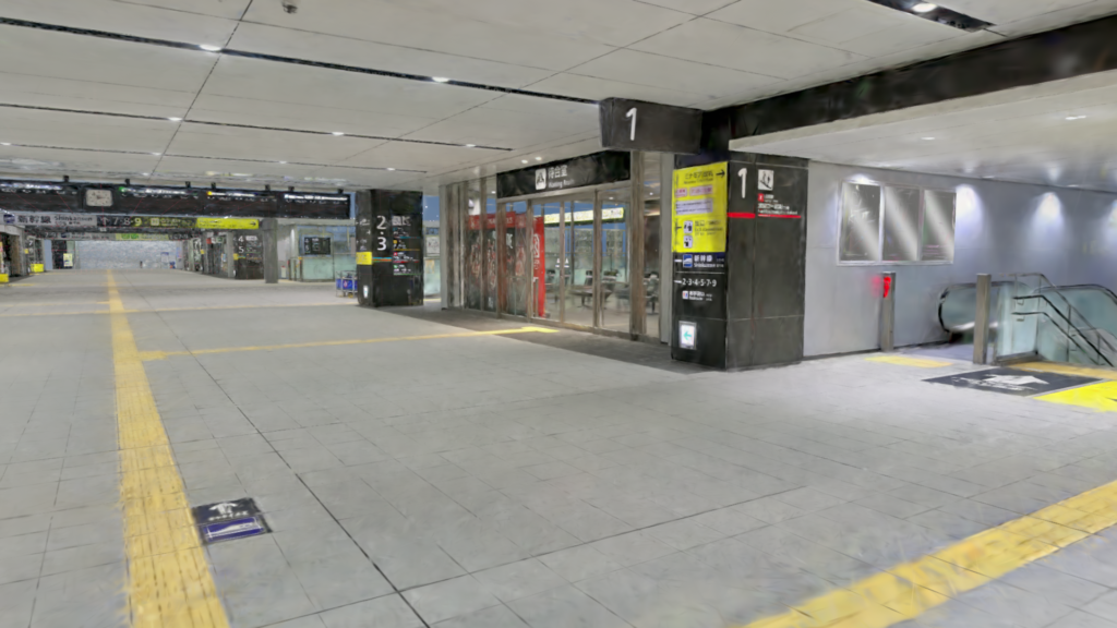 広島駅のコンコース