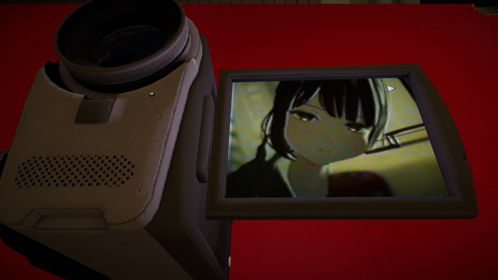 ボタンを押すとれびてーしょんのMVが流れるようになっている。